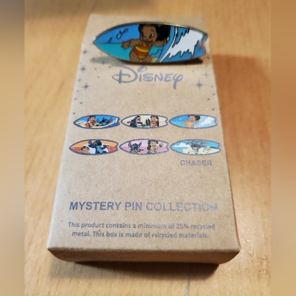 Disney Stitch Surfboard Pin - Picture 2 of 2